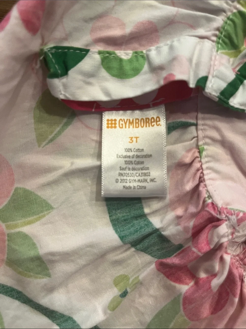 Gymboree Floral Mermaid Dress Size 3T